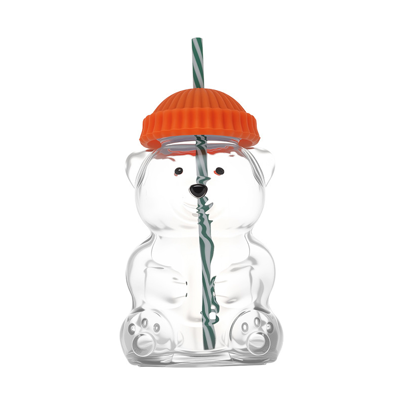 Permettetemi di presentarvi un simpatico bicchiere a forma di orso.