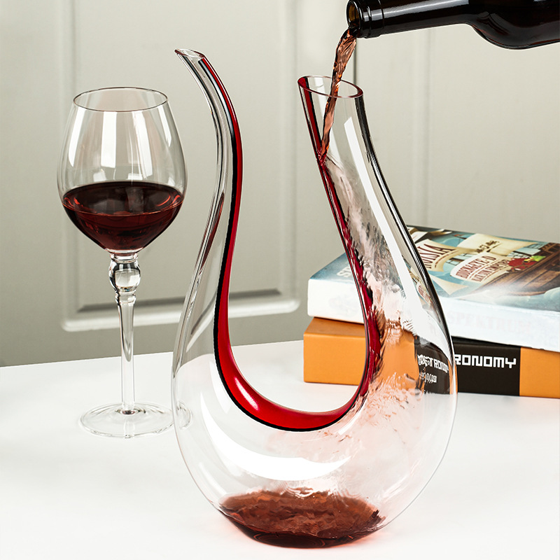 Decanter in vetro per arpa